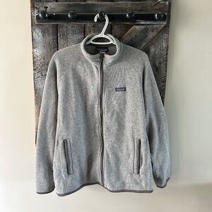 Men's Patagonia Full Zipper Better Sweater Grey